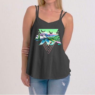 Great Outdoors Adventure Bear Women's Strappy Tank