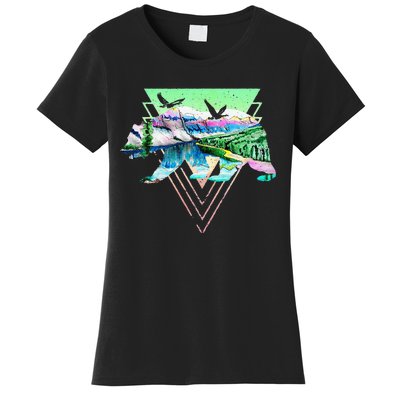 Great Outdoors Adventure Bear Women's T-Shirt