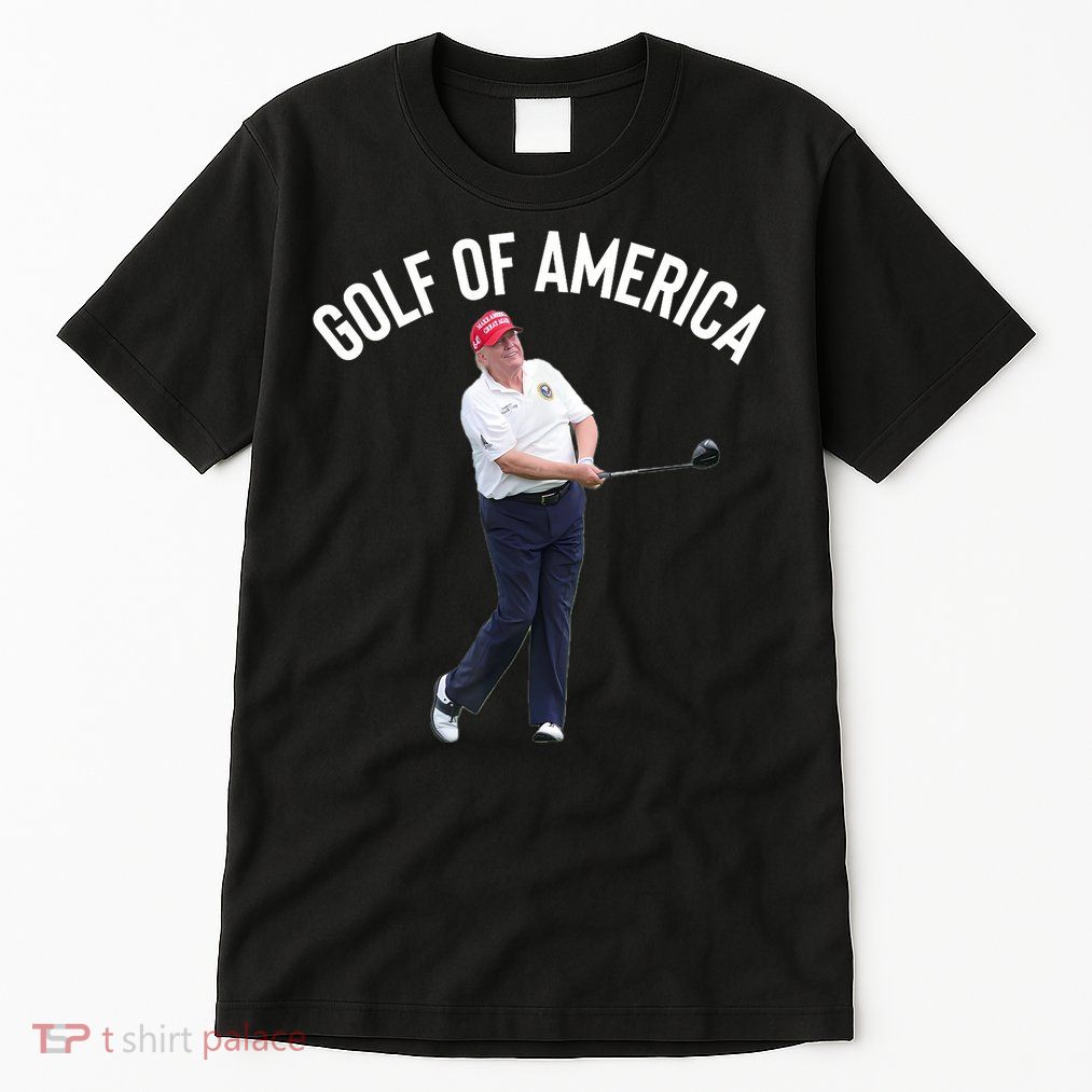 Golf Of America Donald Trump Pun Tall T-Shirt