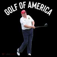 Golf Of America Donald Trump Pun Tall T-Shirt