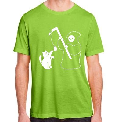 GHOST ON A STRING CAT TOY Adult ChromaSoft Performance T-Shirt