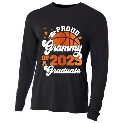 Grammy Of A 2025 Graduate Senior Graduation Squad Basketball Funny Gift Cooling Performance Long Sleeve Crew
