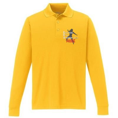 Greatness On A Different Level Mode Performance Long Sleeve Polo