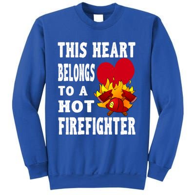 Girlfriend Of A Firefighter Cute Gift Sweatshirt