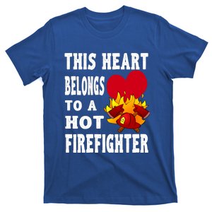 Girlfriend Of A Firefighter Cute Gift T-Shirt