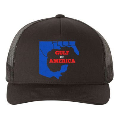 Gulf Of America Map Yupoong Adult 5-Panel Trucker Hat