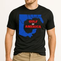 Gulf Of America Map Cooling Performance Crew T-Shirt