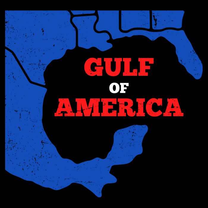 Gulf Of America Map Cooling Performance Crew T-Shirt