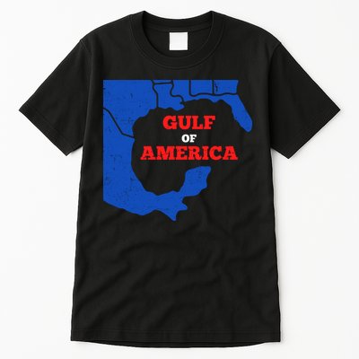 Gulf Of America Map Tall T-Shirt