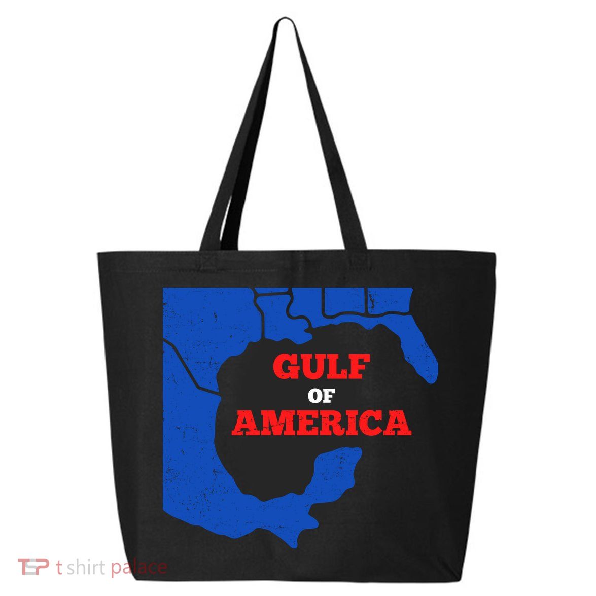 Gulf Of America Map 25L Jumbo Tote