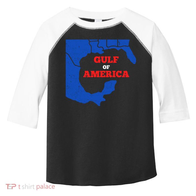 Gulf Of America Map Toddler Fine Jersey T-Shirt