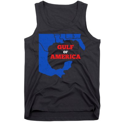 Gulf Of America Map Tank Top