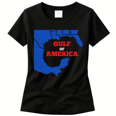 Gulf Of America Map Womens T-Shirt