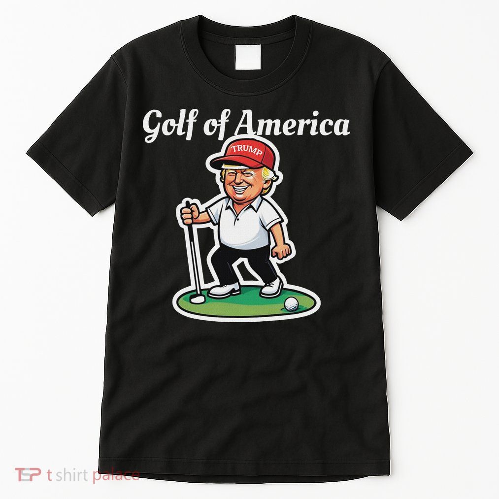 Golf Of America Funny Trump Humor Golfing Tall T-Shirt