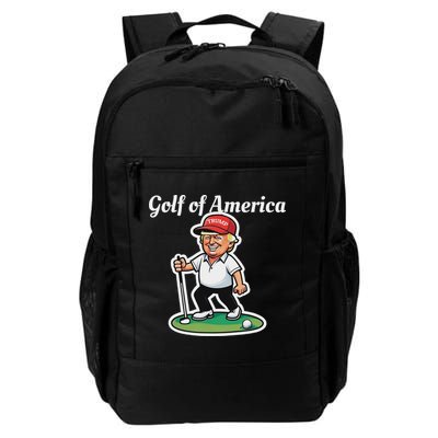 Golf Of America Funny Trump Humor Golfing Backpack