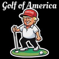 Golf Of America Funny Trump Humor Golfing Kids Hoodie