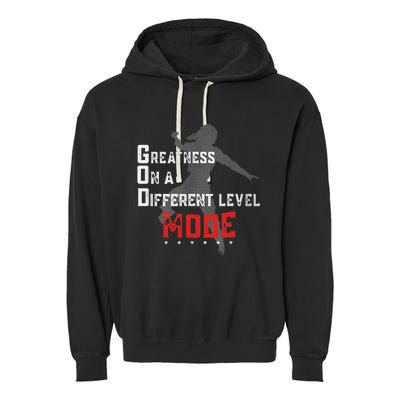 Greatness On A Different Level Mode Garment-Dyed Fleece Hoodie