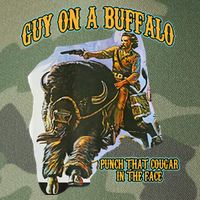 Guy On A Buffalo Punch That Cougar In The Face Legacy Tie Dye Trucker Hat