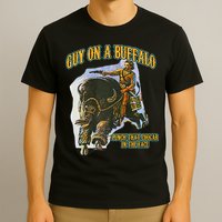 Guy On A Buffalo Punch That Cougar In The Face T-Shirt