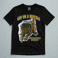Guy On A Buffalo Punch That Cougar In The Face T-Shirt