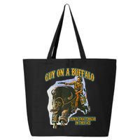 Guy On A Buffalo Punch That Cougar In The Face 25L Jumbo Tote