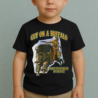 Guy On A Buffalo Punch That Cougar In The Face Toddler T-Shirt