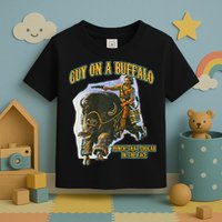 Guy On A Buffalo Punch That Cougar In The Face Toddler T-Shirt