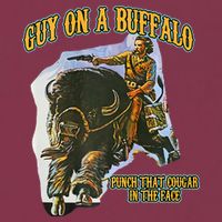 Guy On A Buffalo Punch That Cougar In The Face 16oz Travel Tumbler