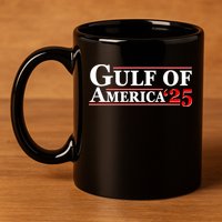 Gulf Of American 2025 11oz C Handle Ceramic Mug