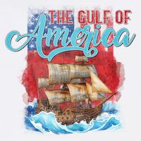 Gulf Of America Vintage Pirate American Trump Flag Apron
