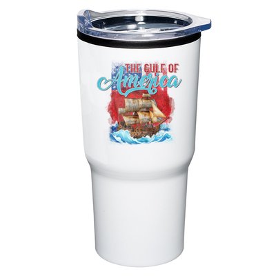 Gulf Of America Vintage Pirate American Trump Flag Tumbler