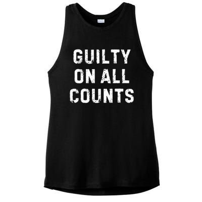 Guilty On All Counts Ladies PosiCharge Tri-Blend Wicking Tank