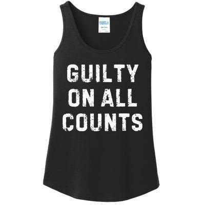 Guilty On All Counts Ladies Essential Tank