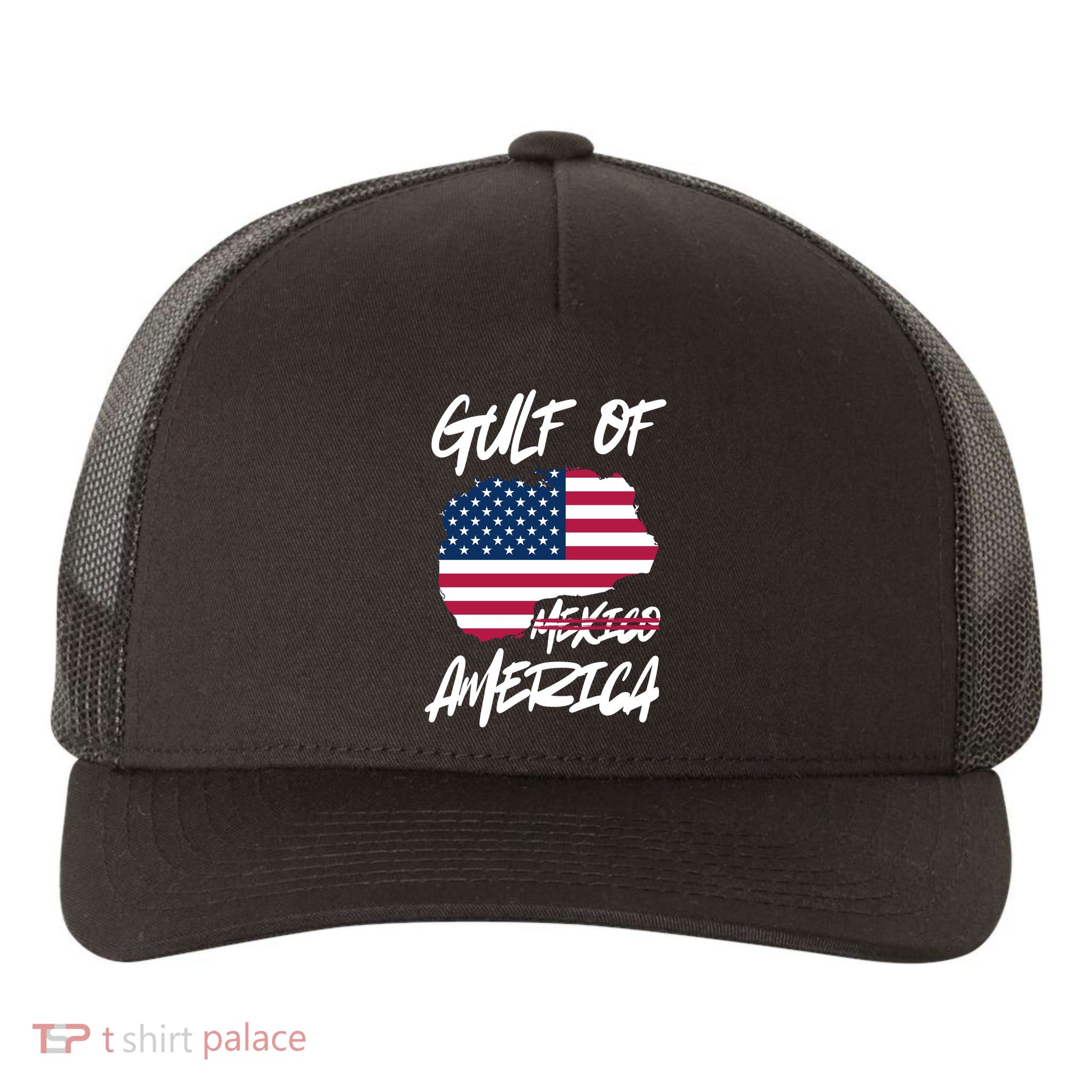 Gulf Of America Not Mexico Yupoong Adult 5-Panel Trucker Hat