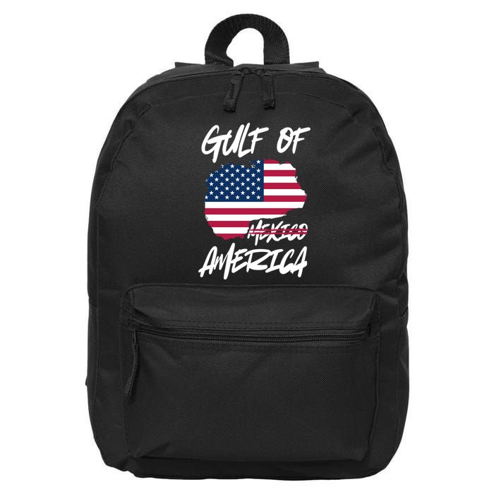 Gulf Of America Not Mexico 16 in Basic Backpack
