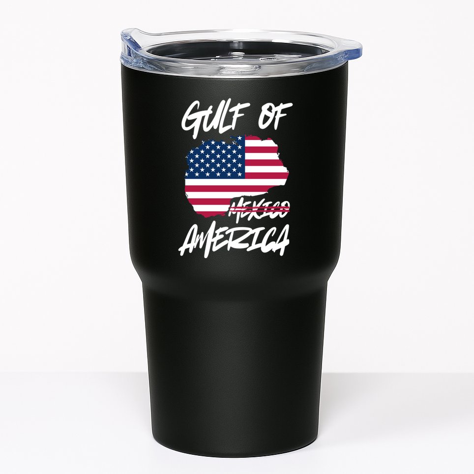 Gulf Of America Not Mexico Tumbler