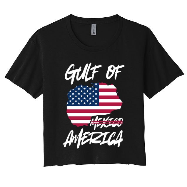 Gulf Of America Not Mexico Crop Top