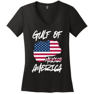 Gulf Of America Not Mexico Women's V-Neck T-Shirt