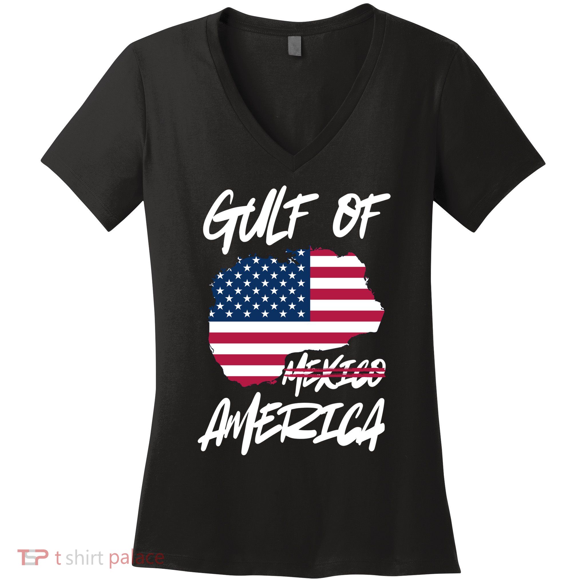 Gulf Of America Not Mexico Women's V-Neck T-Shirt