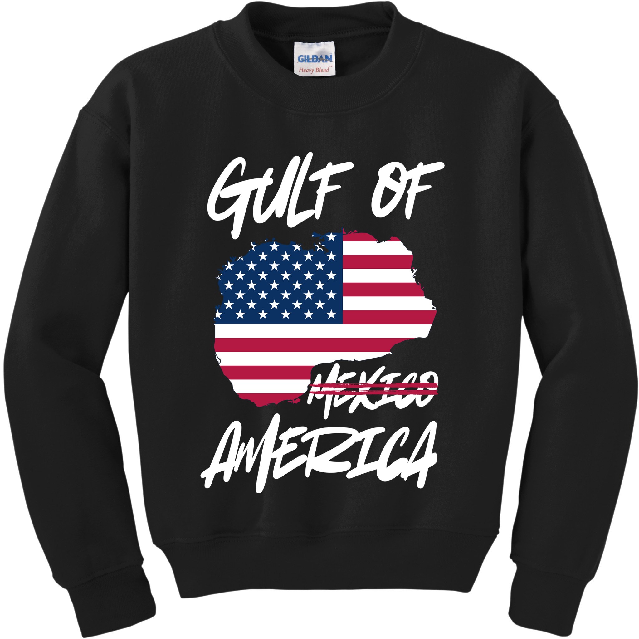 Gulf Of America Not Mexico Kids Sweatshirt