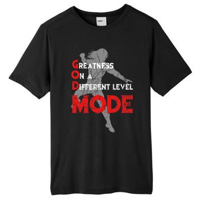 Greatness On A Different Level Mode Tall Fusion ChromaSoft Performance T-Shirt