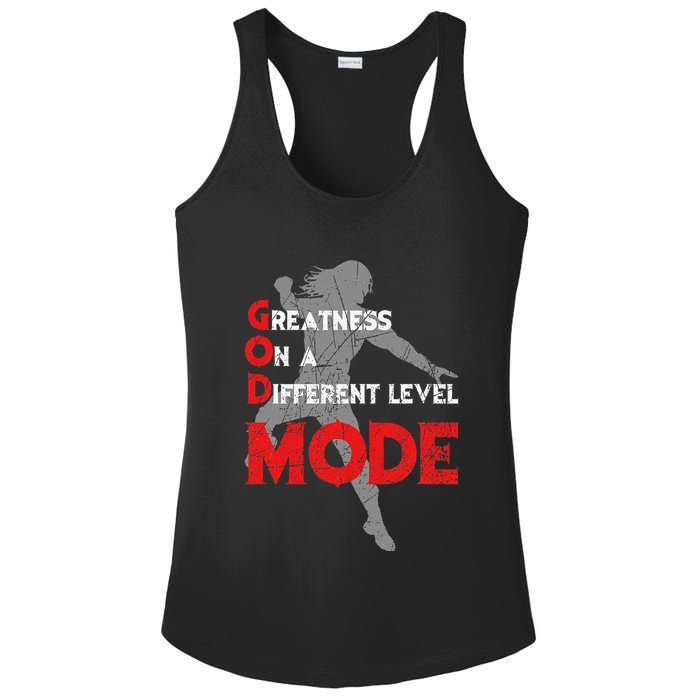 Greatness On A Different Level Mode Ladies PosiCharge Competitor Racerback Tank