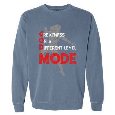 Greatness On A Different Level Mode Garment-Dyed Sweatshirt