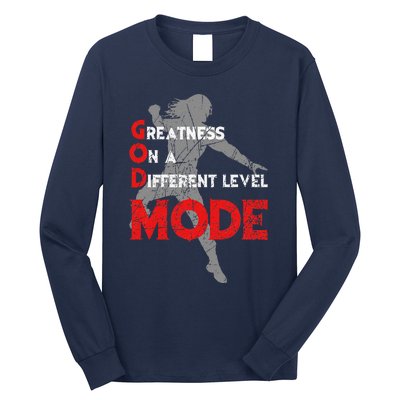 Greatness On A Different Level Mode Long Sleeve Shirt