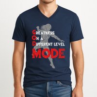 Greatness On A Different Level Mode V-Neck T-Shirt