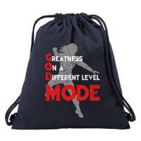 Greatness On A Different Level Mode Drawstring Bag