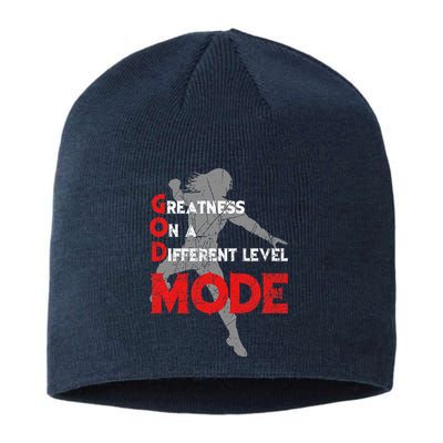 Greatness On A Different Level Mode Sustainable Beanie