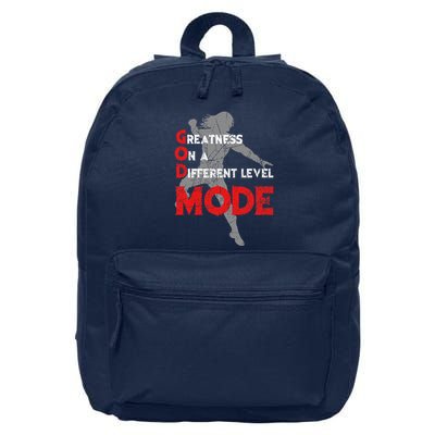 Greatness On A Different Level Mode 16 in Basic Backpack