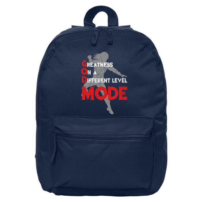 Greatness On A Different Level Mode 16 in Basic Backpack