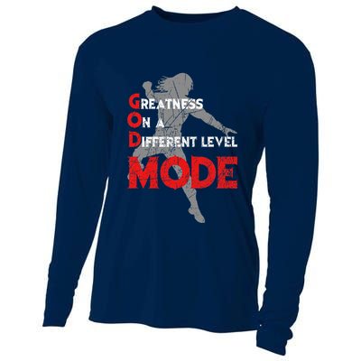 Greatness On A Different Level Mode Cooling Performance Long Sleeve Crew